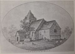 Hollington Old Church c1785